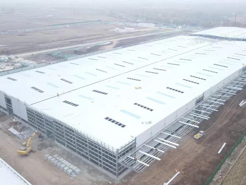 Forhópur Metal Warehouse Building
